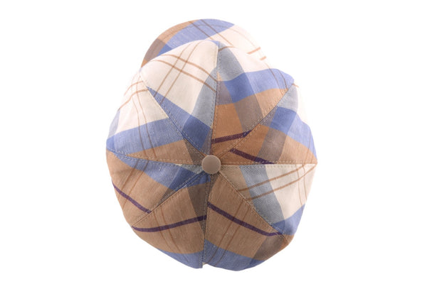 Ornella Ballonmütze aus 100% Hanf sieht auch von oben einfach Klasse aus. Schön geformter Ballon aus 8 Dreiecken.  